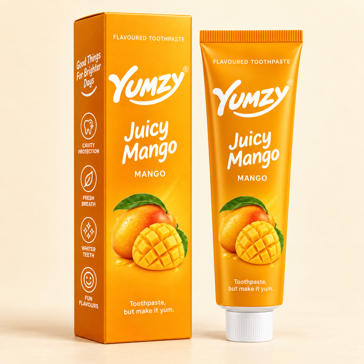 Yumzy Juicy Mango toothpaste